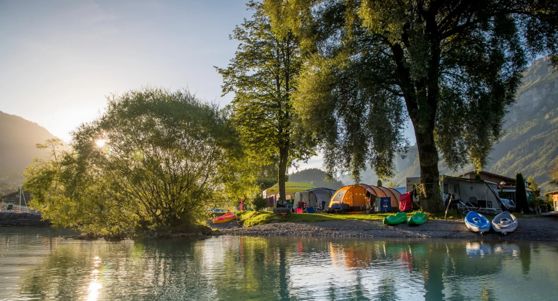 bildergalerie camping aaregg brienzersee schweiz hover