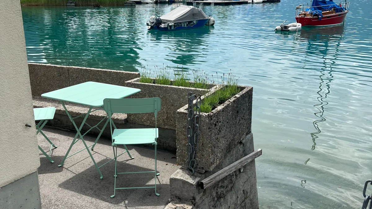 Apartment 18 — Studio für zwei — Seezugang, Terrasse, ruhige Lage.