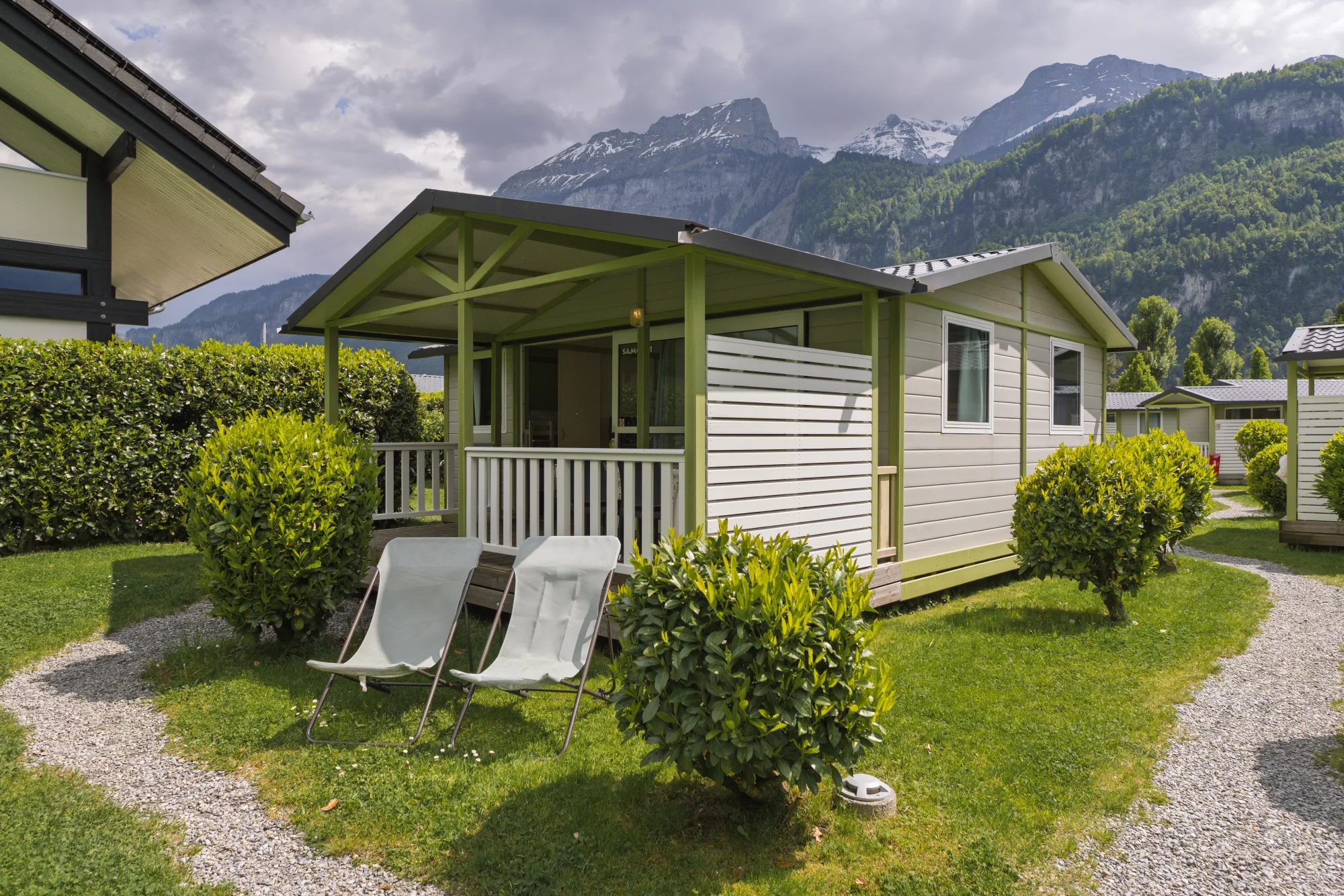 Samoa am See — Bungalow direkt am Brienzersee