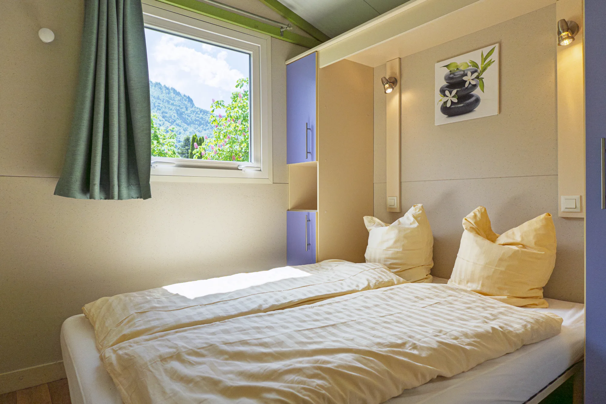 Samoa am See — Schlafzimmer mit Doppelbett